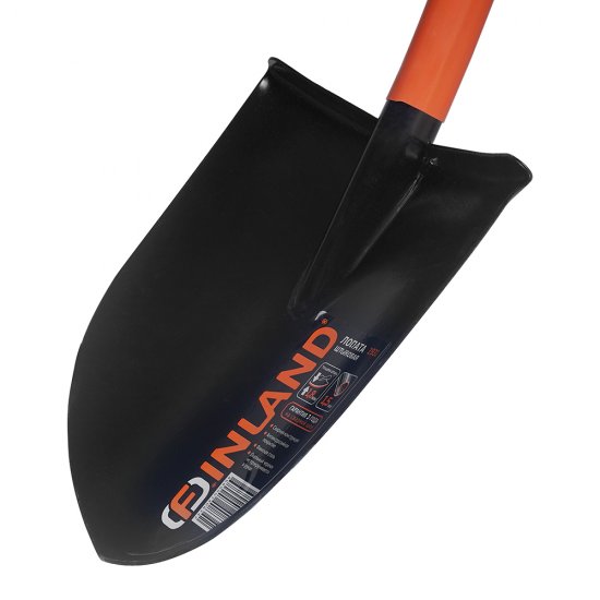 Лопата штыковая Finland с пластиковой ручкой с металлическим черенком 950 мм (1931)