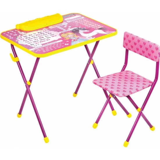 Комплект детской мебели BRAUBERG NIKA KIDS ПРИНЦЕССА