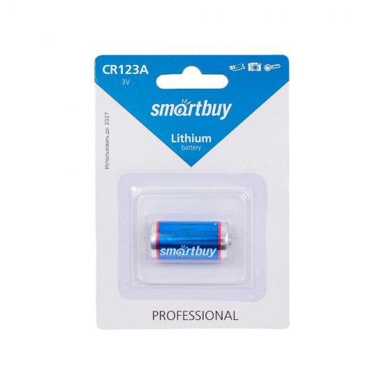 Литиевый элемент питания Smartbuy SBBL-123A-1B