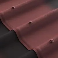 Лист Черепица Ондулин DIY 3.3x820x1950 мм красный