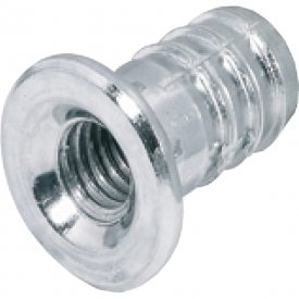 Оцинкованная запрессованная муфта Hafele 031.01.980