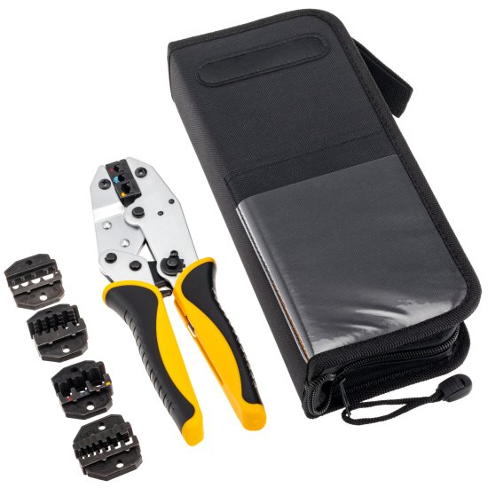 Кримпер Duwi Profi 4 матрицы для обжима