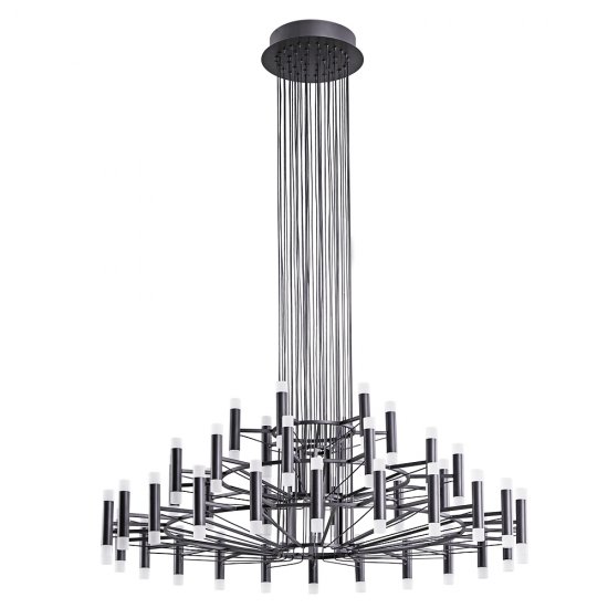 Люстра светодиодная подвесная Arte Lamp Empire 252 Вт 3500К 42 кв.м (A2482SP-84BK)