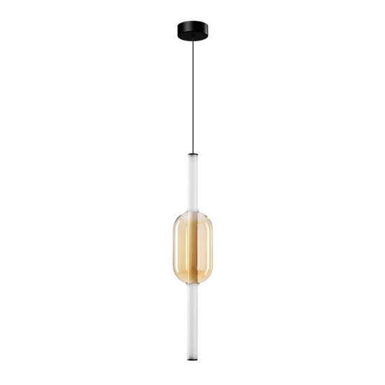 Светильник светодиодный подвесной Arte Lamp Rigla 3500К 12 Вт 2 кв.м черный IP20 (A6837SP-12AM)