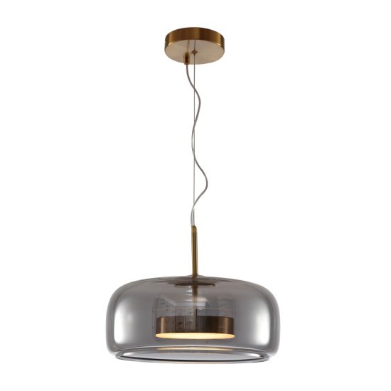 Светильник светодиодный подвесной Arte Lamp Padova 4000К 12 Вт 2 кв.м серый IP20 (A2404SP-33SM)