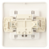Выключатель встраиваемый Systeme Electric Blanca 2 клавиши 10 А цвет белый