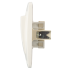 Выключатель встраиваемый Systeme Electric Blanca 2 клавиши 10 А цвет белый
