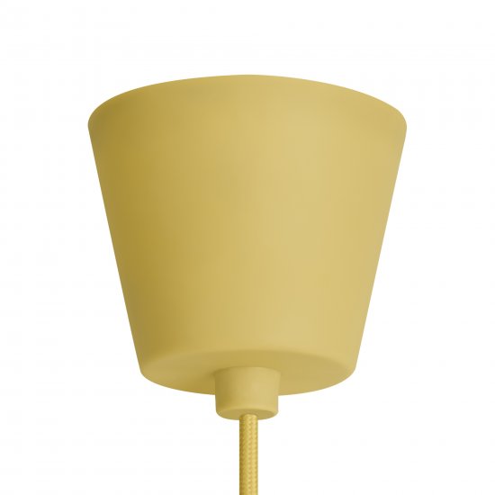 Патрон Rev E27 с подвесом 1 м цвет желтый
