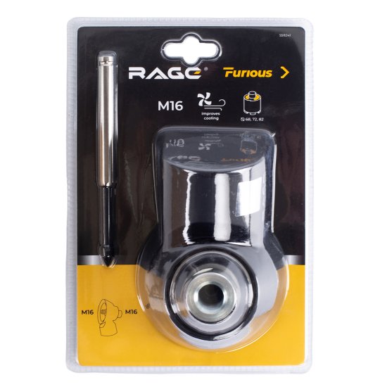 Насадка пылеудаления для алмазных коронок Rage Furious 559241 80 мм