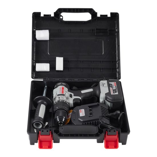 Дрель-шуруповерт ударная аккумуляторная Интерскол ДАУ-13/18В 80 18 В 4 Ач Li-Ion 1 АКБ и ЗУ (786.4.1.70)