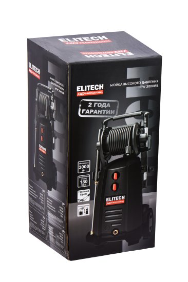 Мойка высокого давления Elitech HD HPW 3000IFR, 180 бар, 522 л/ч