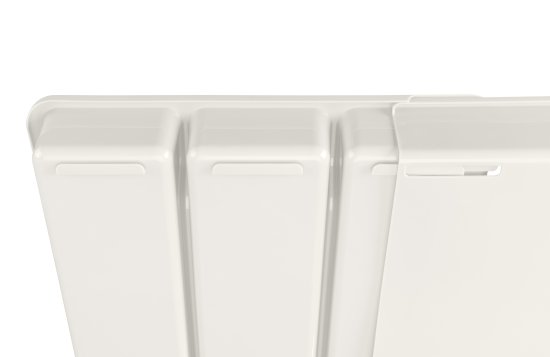 Лоток Phibo для столовых приборов раздвижной 37.3x28.7x4.9 см пластик цвет светло-серый