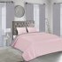 Покрывало двустороннее Melissa 200x220 см микрофибра стёганая цвет розово-серый
