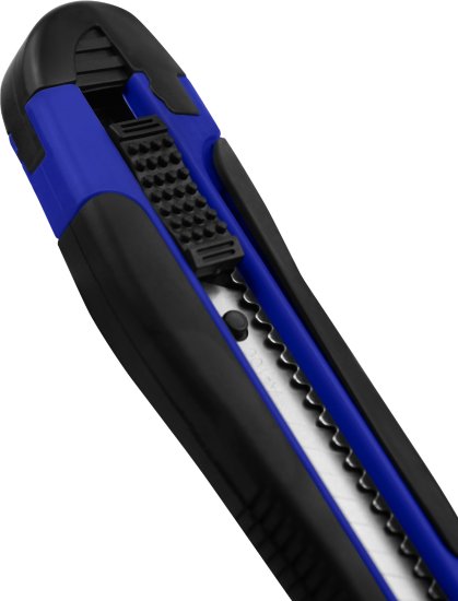 Нож строительный Vertextools 0044-01 двухкомпонентный корпус сегментное лезвие 18 мм