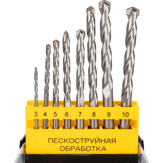 Набор сверл по бетону Inforce 11-01-902-8