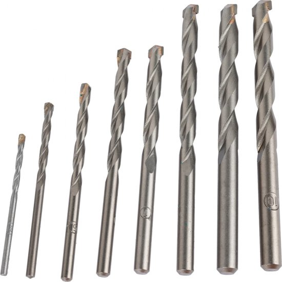 Набор сверл по бетону Inforce 11-01-902-8