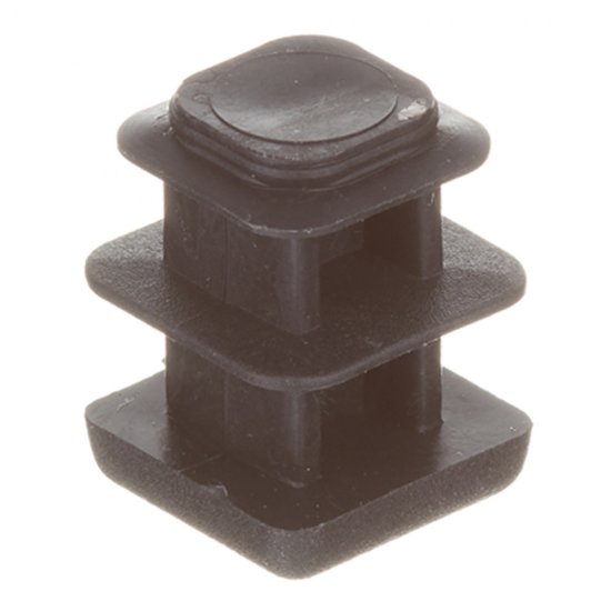 Заглушка пластиковая для профильной трубы 15х15 мм (10 шт.)