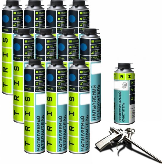 Напыляемая теплоизоляция TriS Teplis