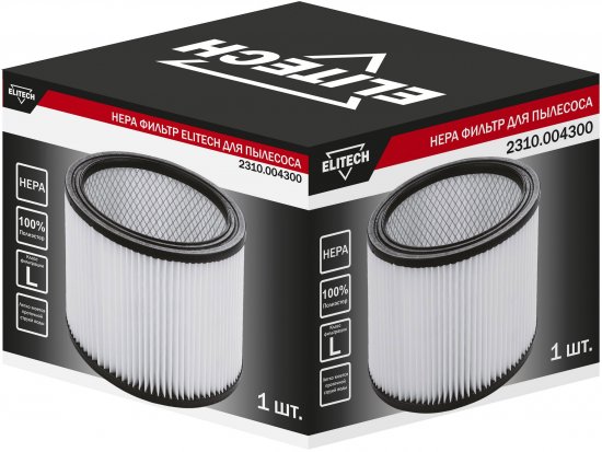 Фильтр для пылесоса Elitech ПС 24-60А2