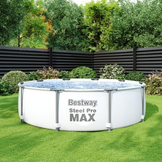 Каркасный бассейн Bestway Steel Pro MAX 56406 305x76 см 4678 л
