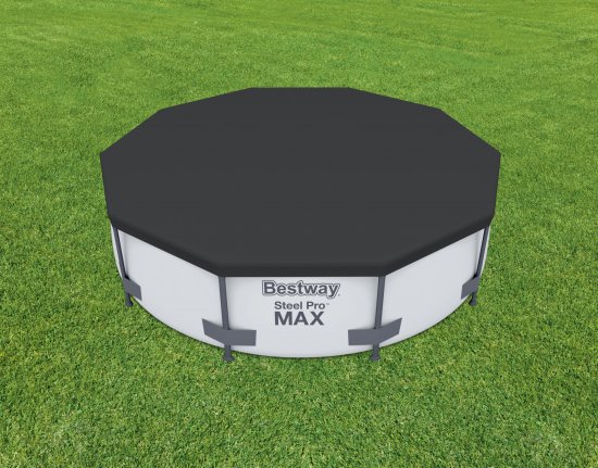 Тент для бассейна Bestway ПВХ 305x305 см цвет черный