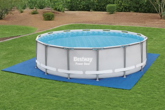 Подложка для бассейна Bestway 58003 полиэтилен 488x488 см цвет синий
