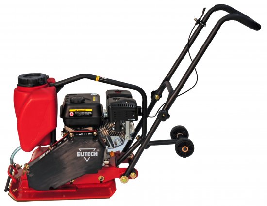 Виброплита бензиновая Elitech ПВТ 60БВЛ двигатель Loncin, 4800 Вт, 500x360 мм