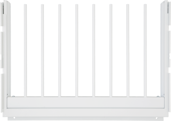 Брючница для шкафа выдвижная Титан-GS 60x43.5 см металл цвет белый