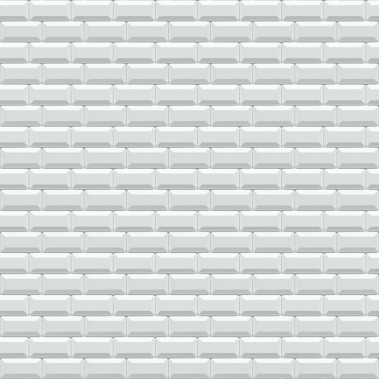 Панель ПВХ 595х560х8 мм eclectica офсет Grace белый кирпич 0,33 кв.м