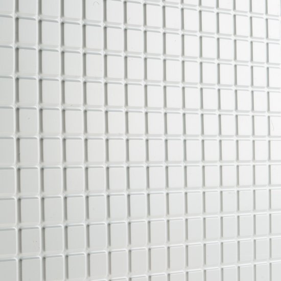 Панель ПВХ 960х480х3 мм цифровая печать Grace белая мозаика 0,46 кв.м