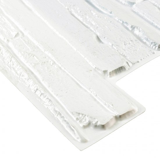 Панель ПВХ 980х500х3 мм цифровая печать Grace кварцит белый 0,49 кв.м