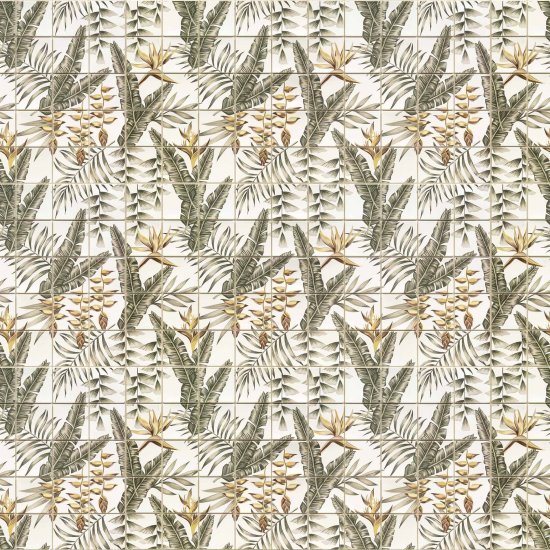 Панель ПВХ 964х484х3 мм цифровая печать Grace тропики 0,47 кв.м