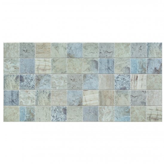 Панель ПВХ 964х484х3 мм цифровая печать Grace мрамор голубой 0,47 кв.м