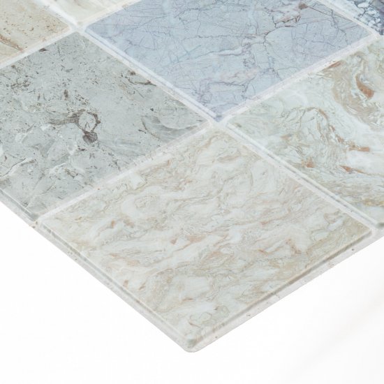 Панель ПВХ 964х484х3 мм цифровая печать Grace мрамор голубой 0,47 кв.м