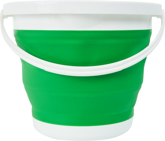 Ведро складное круглое 5 л пластик