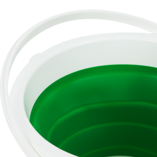 Ведро складное круглое 5 л пластик