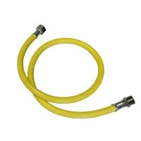 Шланг для газа ПВХ армированный СТМ 3/4 НР(ш) х 3/4 ВР(г) 150 см желтый