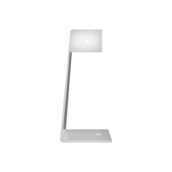 Кронштейн для полки Квинс 4x17.5 см нагрузка до 15 кг цвет белый 2 шт