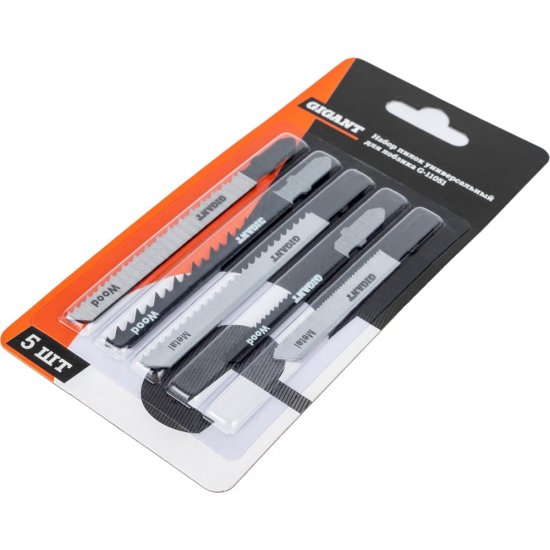 Универсальный набор пилок для лобзика Gigant G-11051