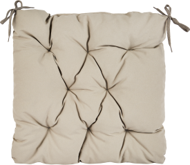 Подушка для садовой мебели Linen Way 44x44 см цвет серый
