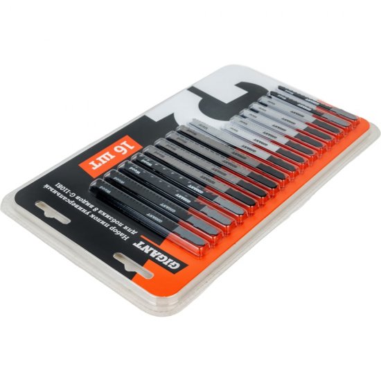 Универсальный набор пилок для лобзика Gigant G-11081