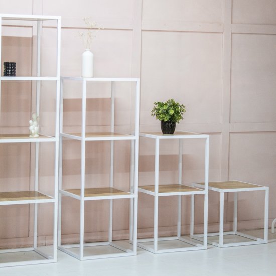 Коннектор 4 Лофт белый