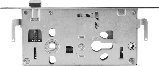 Замок врезной 16718 цвет хром/черный никель