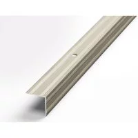 Угловой алюминиевый декоративный порог Лука 00000003192