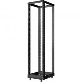 Открытая двухрамная усиленная стойка Cabeus RA-42U-1000-BK