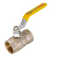 Кран шаровой газовый СТМ 2 ВР(г) х 2 ВР(г) ручка (CGFFH002)