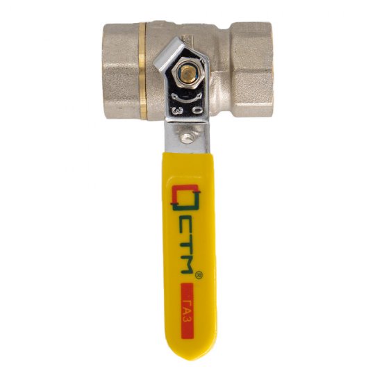 Кран шаровой газовый СТМ 1 1/2 ВР(г) х 1 1/2 ВР(г) ручка (CGFFH112)