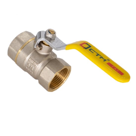 Кран шаровой газовый СТМ 1 1/2 ВР(г) х 1 1/2 ВР(г) ручка (CGFFH112)