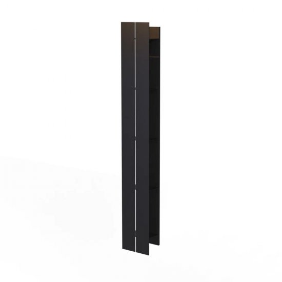Полка для ванной Flow Skyline пятиярусная 150х96х1000 мм металл черная (Fl-sky-pr15-ч)
