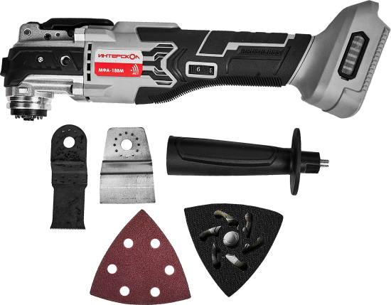 Реноватор аккумуляторный Интерскол МФА-18ВМ, 18 В, Li-ion, без АКБ и ЗУ